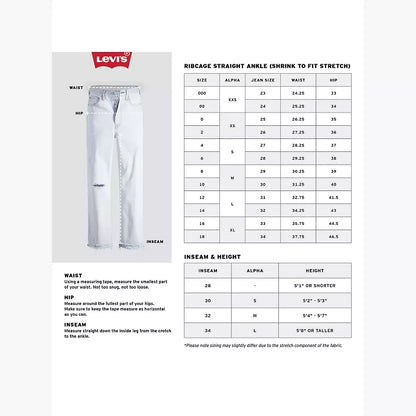 Levi's® Premium Ribcage Straight Ankle Women's Jeans