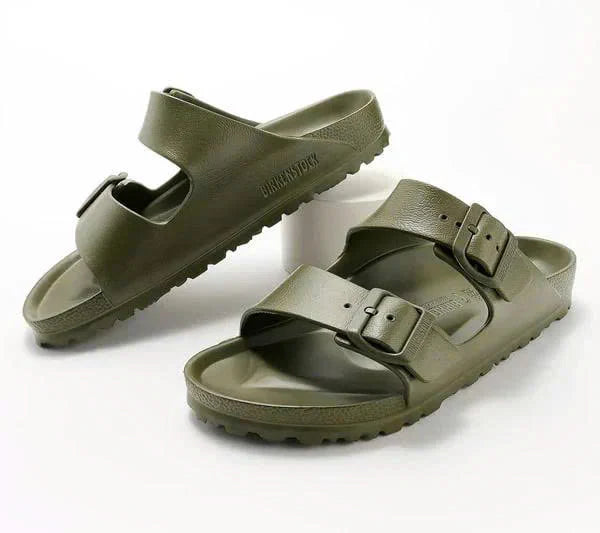 Birkenstock Two-Strap Recovery Slide Sandal - Arizona EVA