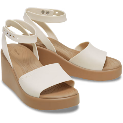 Crocs Women's Brooklyn Ankle Strap Wedge Sandals