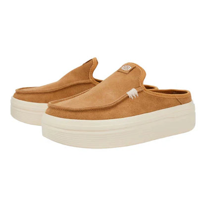 HEYDUDE Austin Lift - Womens Comfortable Slip on Platform Mules