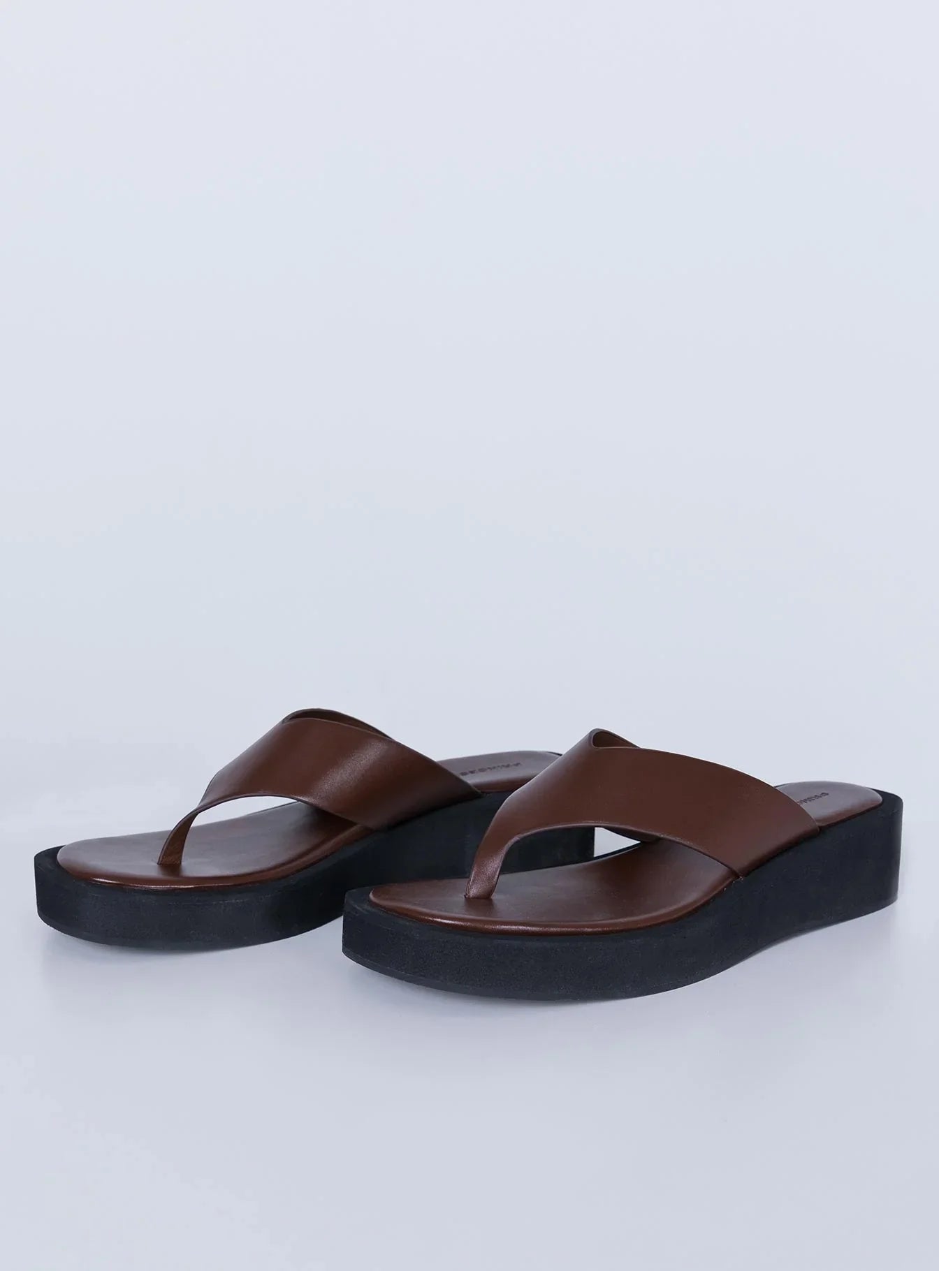 Princess Polly Remi Sandals Chocolate