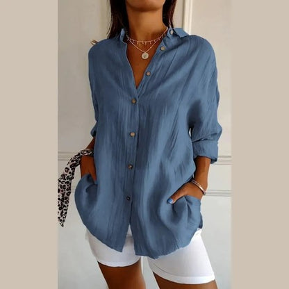 Casual Chic Oversized Blouse