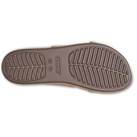 Crocs Women's Brooklyn Cork Buckle Wedges Platform Sandals