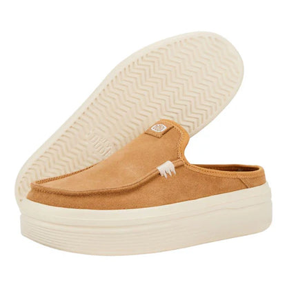 HEYDUDE Austin Lift - Womens Comfortable Slip on Platform Mules