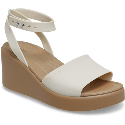 Crocs Women's Brooklyn Ankle Strap Wedge Sandals