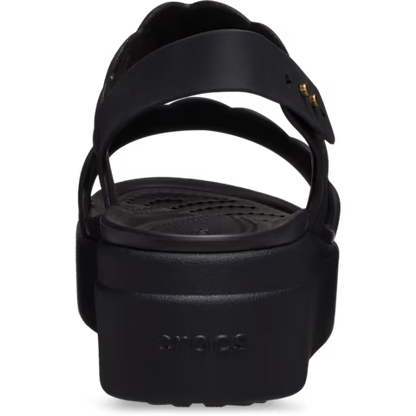 Crocs Women's Brooklyn Woven Low Wedge Sandals