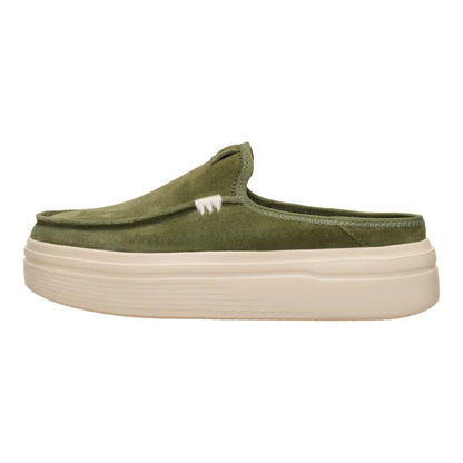 HEYDUDE Austin Lift - Womens Comfortable Slip on Platform Mules