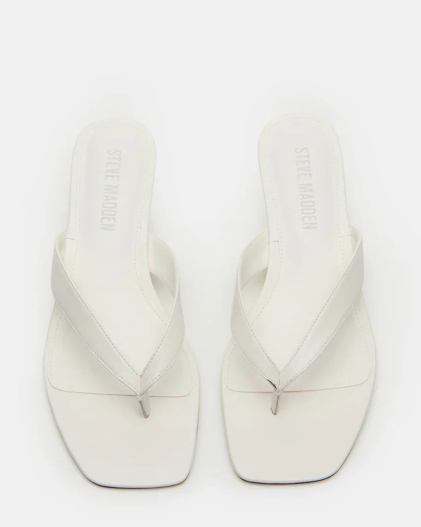 TRACIE WHITE LEATHER