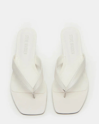 TRACIE WHITE LEATHER