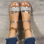 GlamShine Wedge Sandal