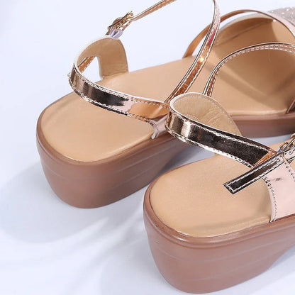 GlamShine Wedge Sandal