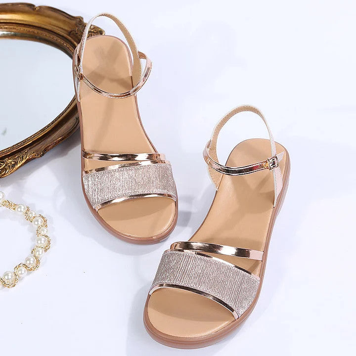 GlamShine Wedge Sandal