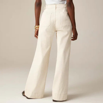 Vintage High-Waist Wide-Leg Jeans