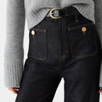 Vintage High-Waist Wide-Leg Jeans