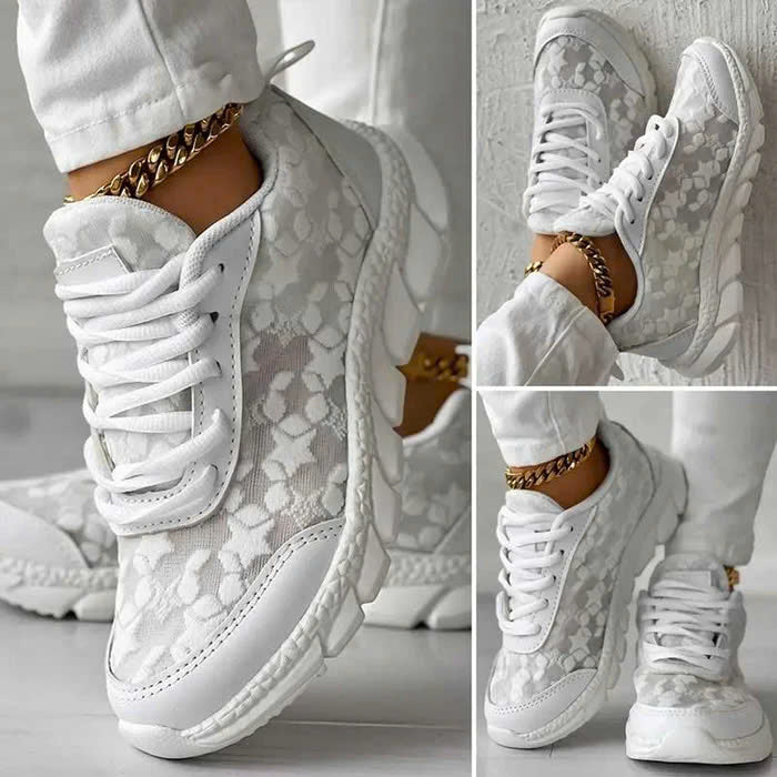 PureBloom White Sneakers
